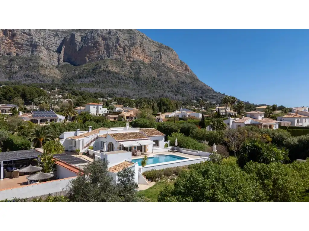 Exterior view of Houses for sale in Jávea / Xàbia  with Air Conditioner, Heating and Swimming Pool