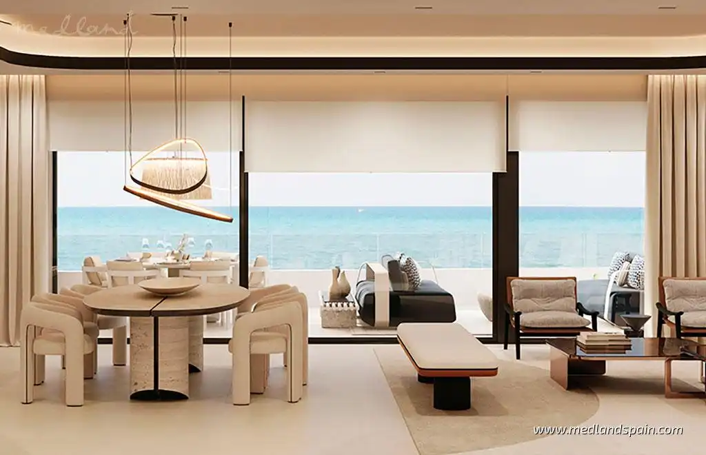 Sala de estar de Apartamento en venta en Marbella con Jardín privado, Terraza y Trastero