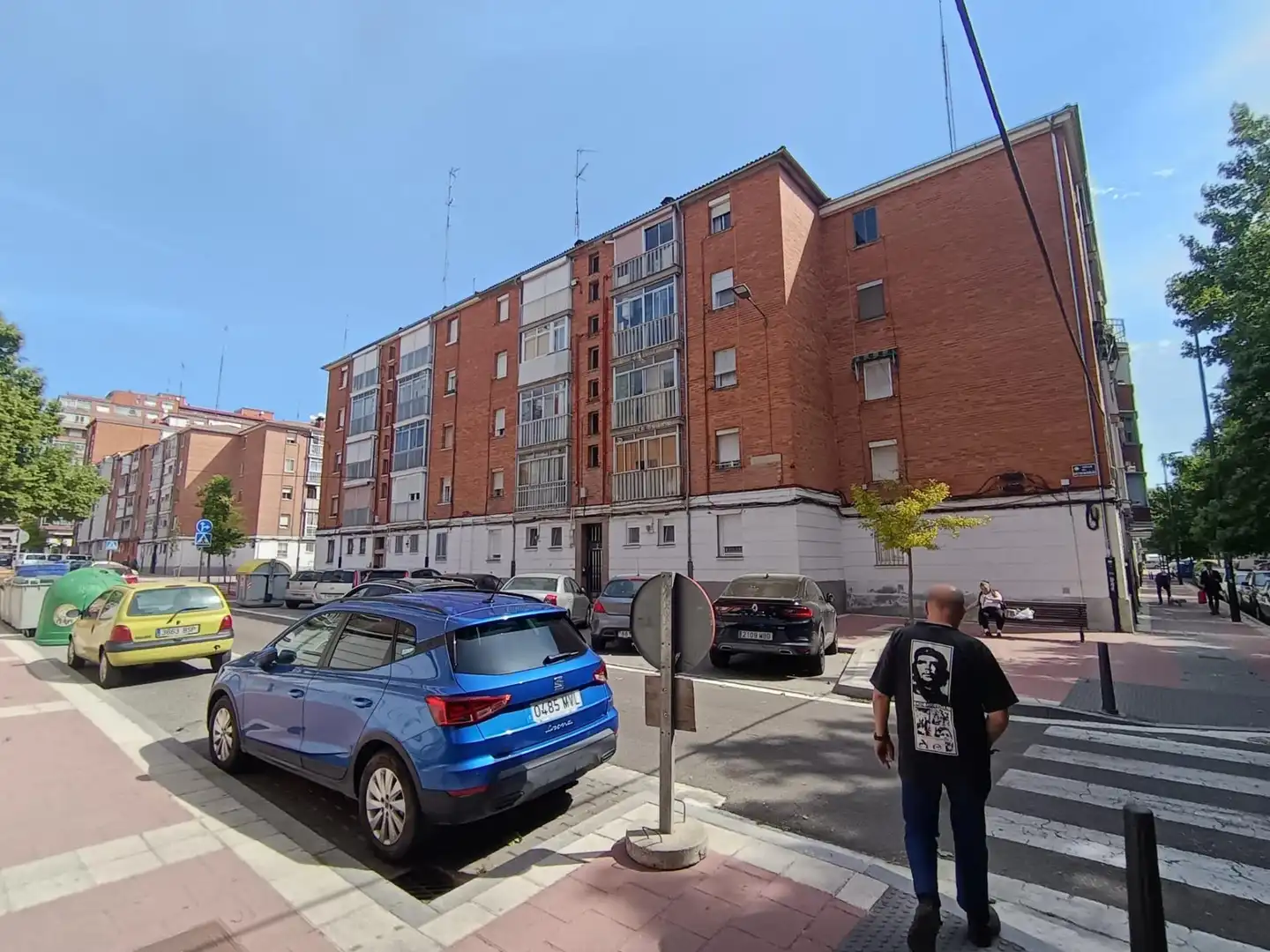 Exterior view of Flat for rent in Valladolid  with Heating, Parquet flooring and Furnished