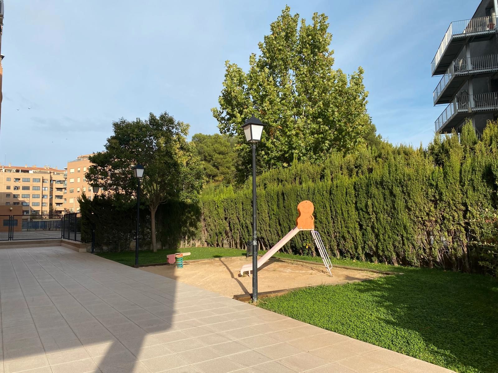 Jardí de Apartament en venda en  Albacete Capital amb Calefacció, Jardí privat i Parquet