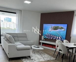 Living room of Flat to rent in  Valencia Capital  with Air Conditioner, Heating and Private garden