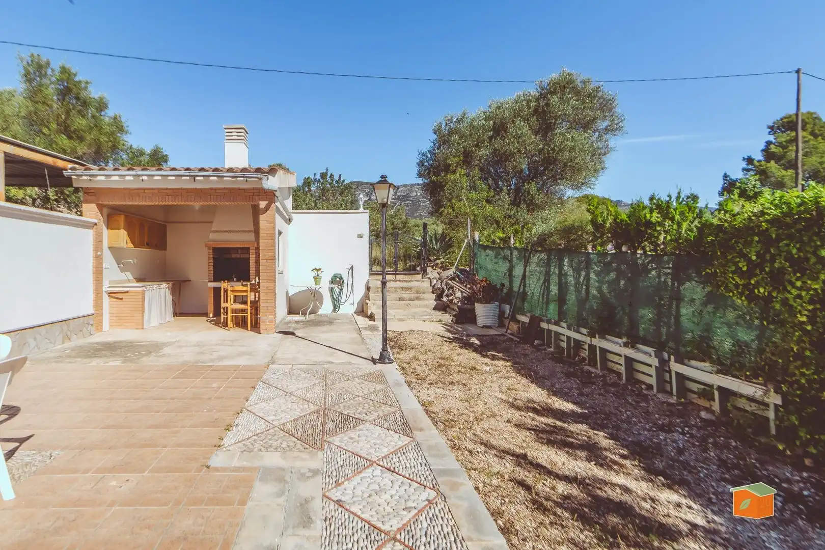 Jardí de Casa adosada en venda en Alcanar amb Jardí privat, Terrassa i Moblat