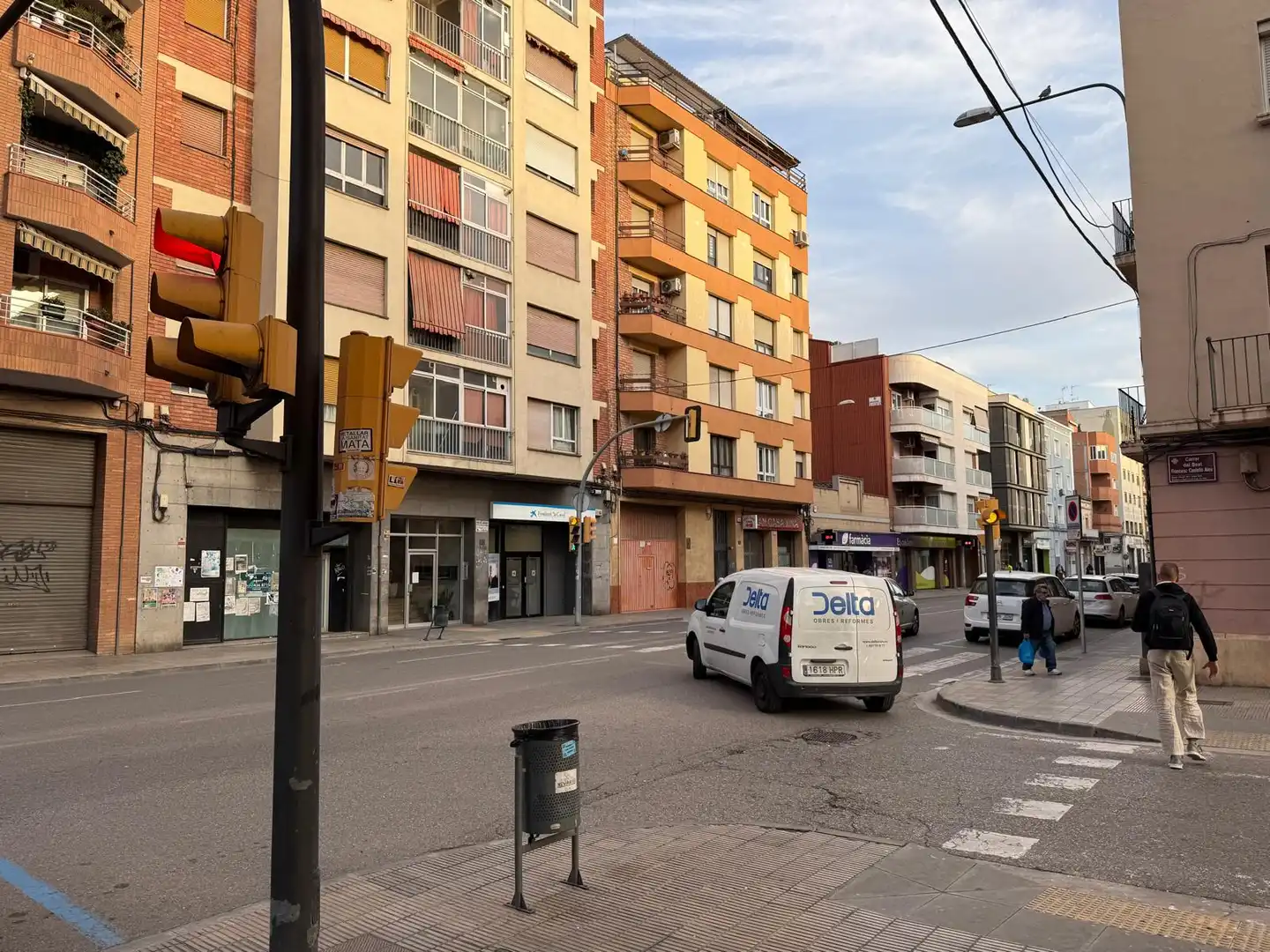 Vista exterior de Garatge en venda en Lleida