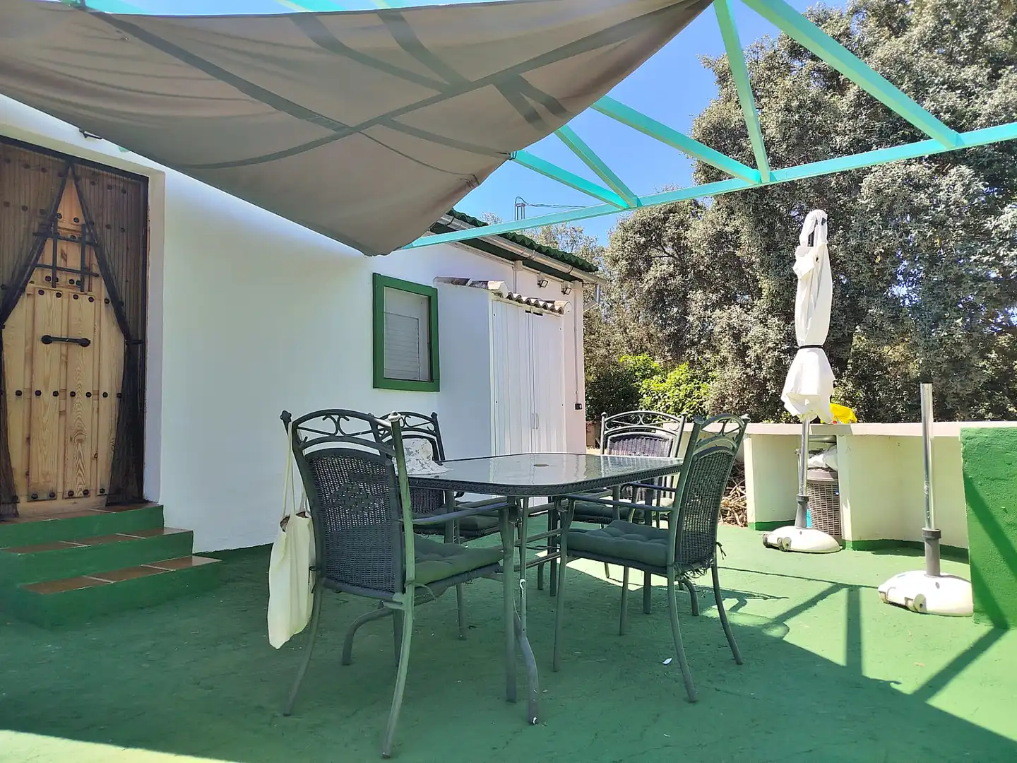 Terrasse von Country house zum Verkauf in Ronda mit Klimaanlage und Terrasse