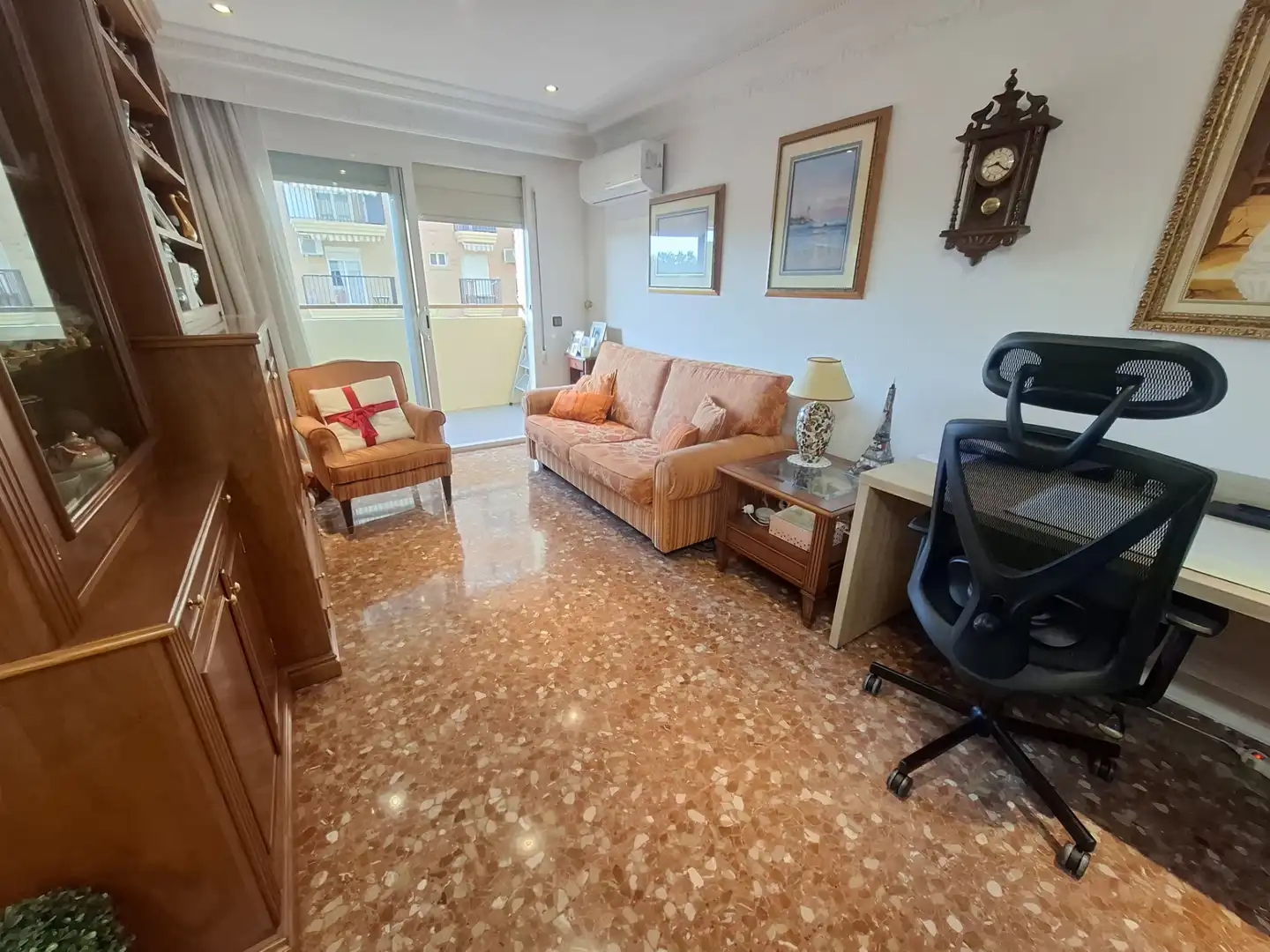 Sala d'estar de Dúplex en venda en Valencia amb Aire condicionat, Moblat i Forn