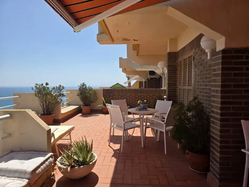 Terrasse von Wohnungen zum Verkauf in Cullera mit Klimaanlage, Heizung und Parkett