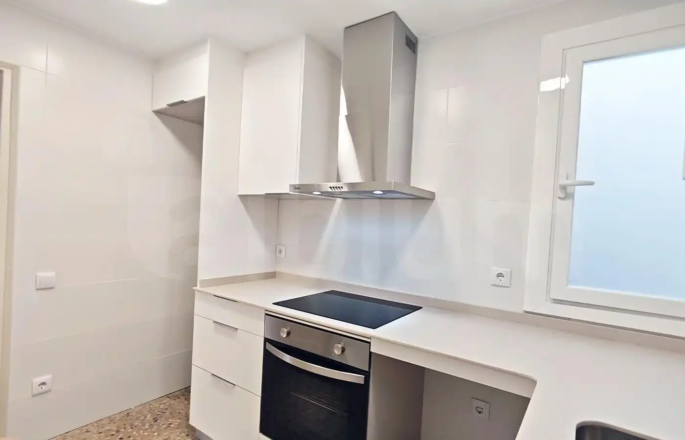Kitchen of Flat for rent in Gualba  with Heating, Terrace and Furnished
