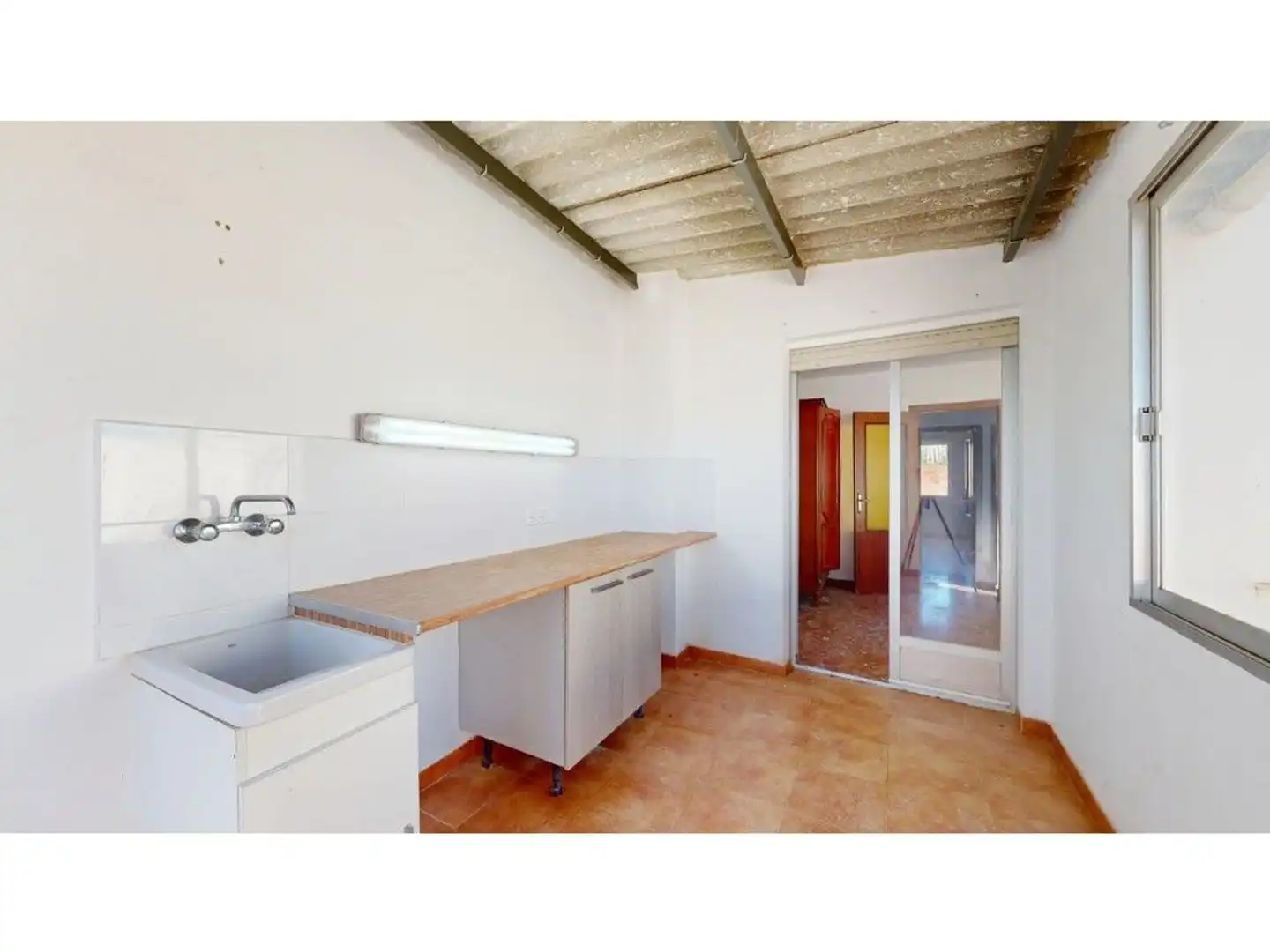 Cocina de Casa adosada en venta en Casinos con Jardín privado, Terraza y Trastero