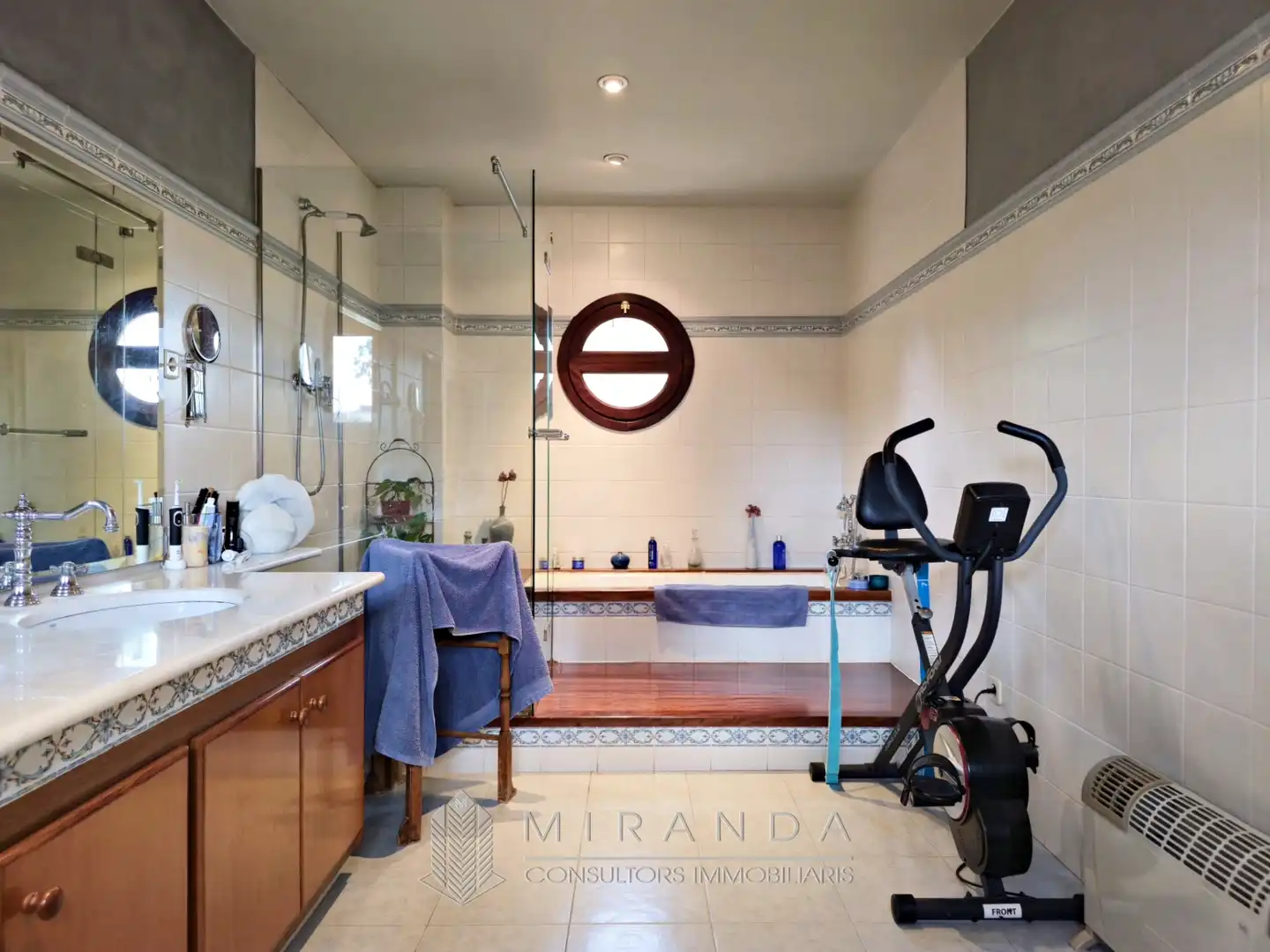 Baño de Casa o chalet en venta en L'Ametlla del Vallès con Aire acondicionado, Jardín privado y Terraza