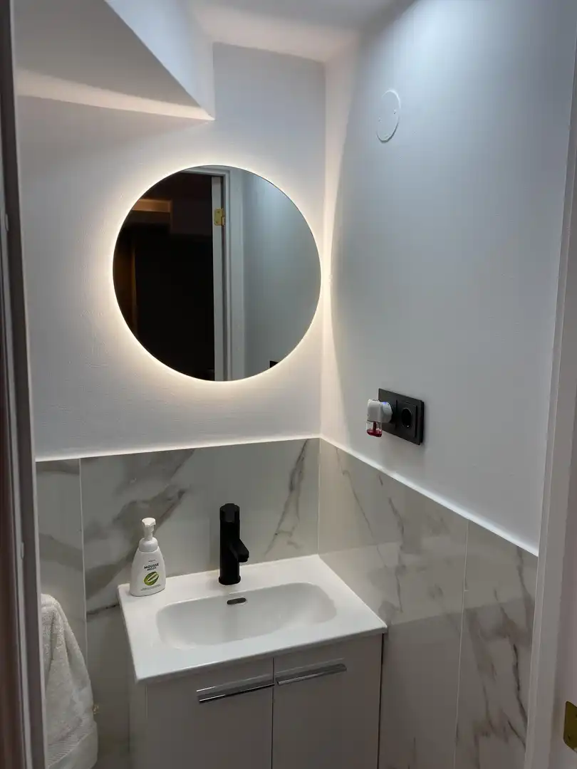 Baño de Casa adosada de alquiler en Estepona con Aire acondicionado, Calefacción y Terraza