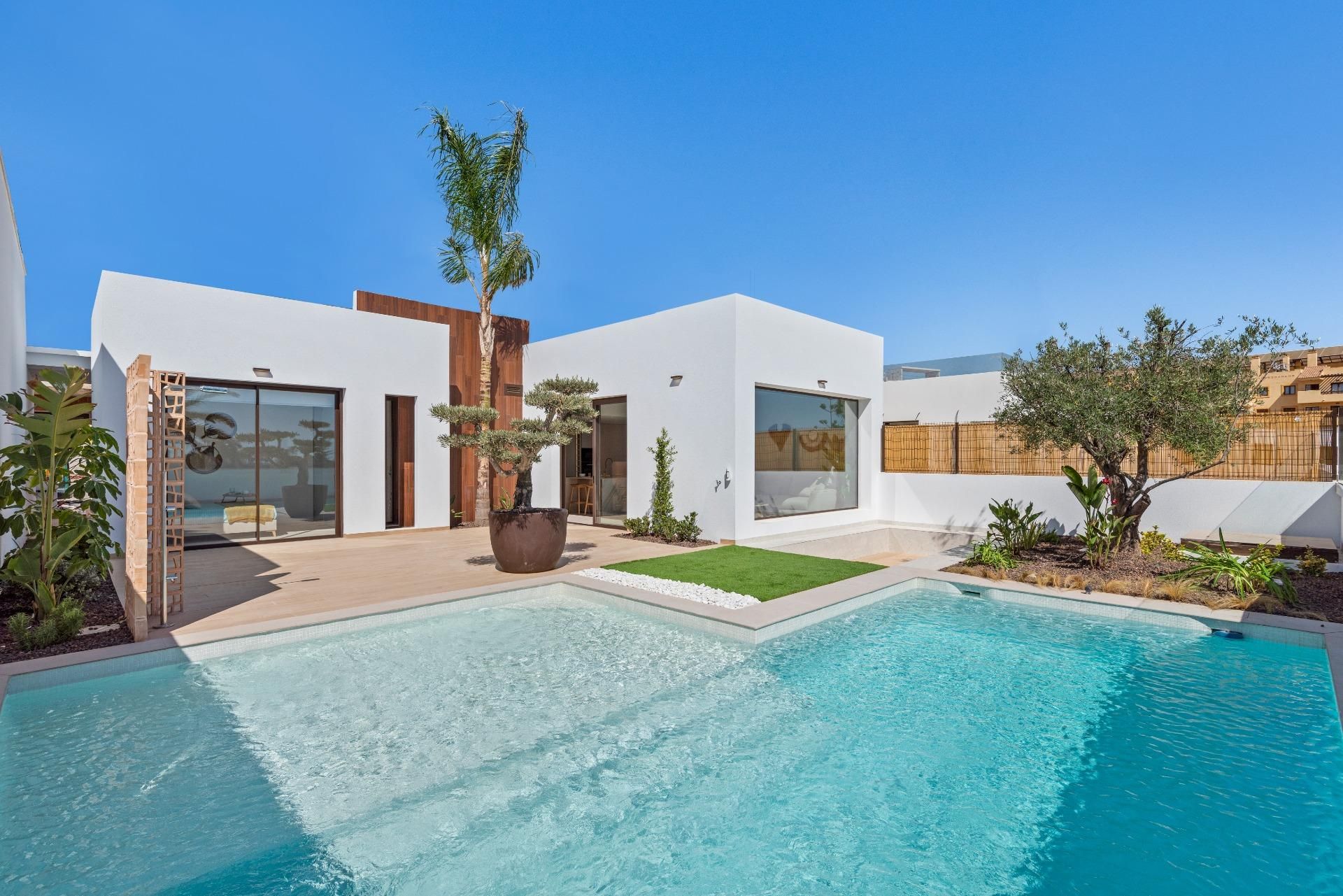Swimming pool of Flat for sale in Los Alcázares  with Private garden, Terrace and Balcony