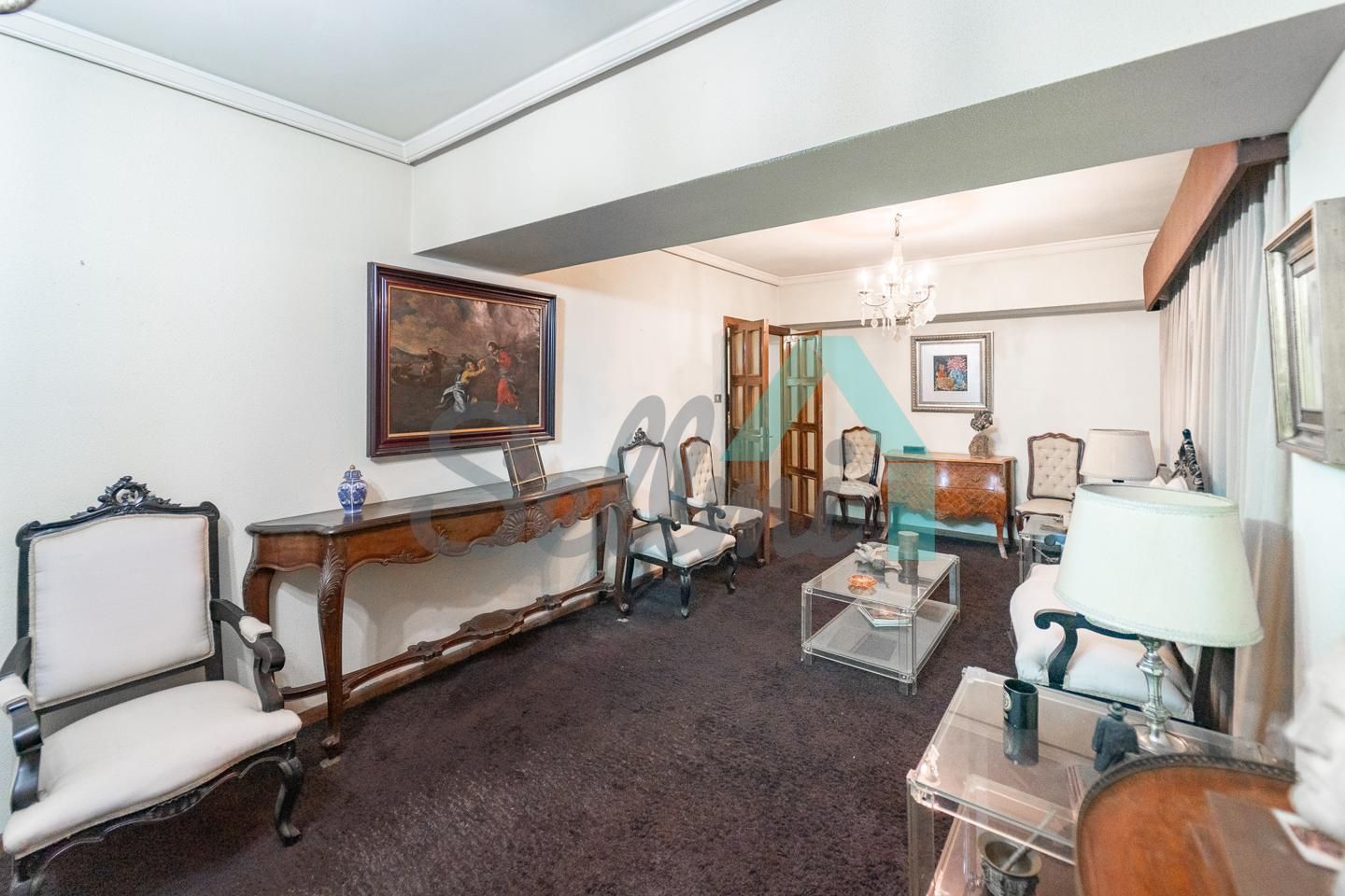 Living room of Flat for sale in Oviedo   with Heating and Parquet flooring