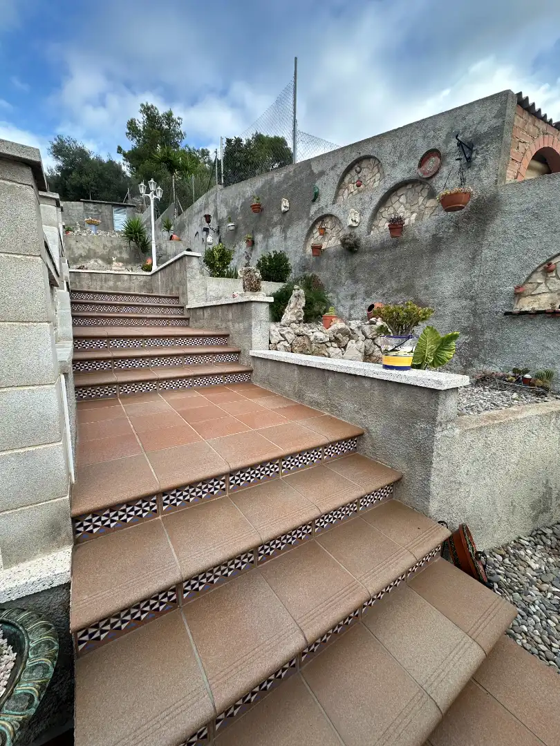 Terraza de Casa o chalet en venta en Castellet i la Gornal con Aire acondicionado, Calefacción y Jardín privado