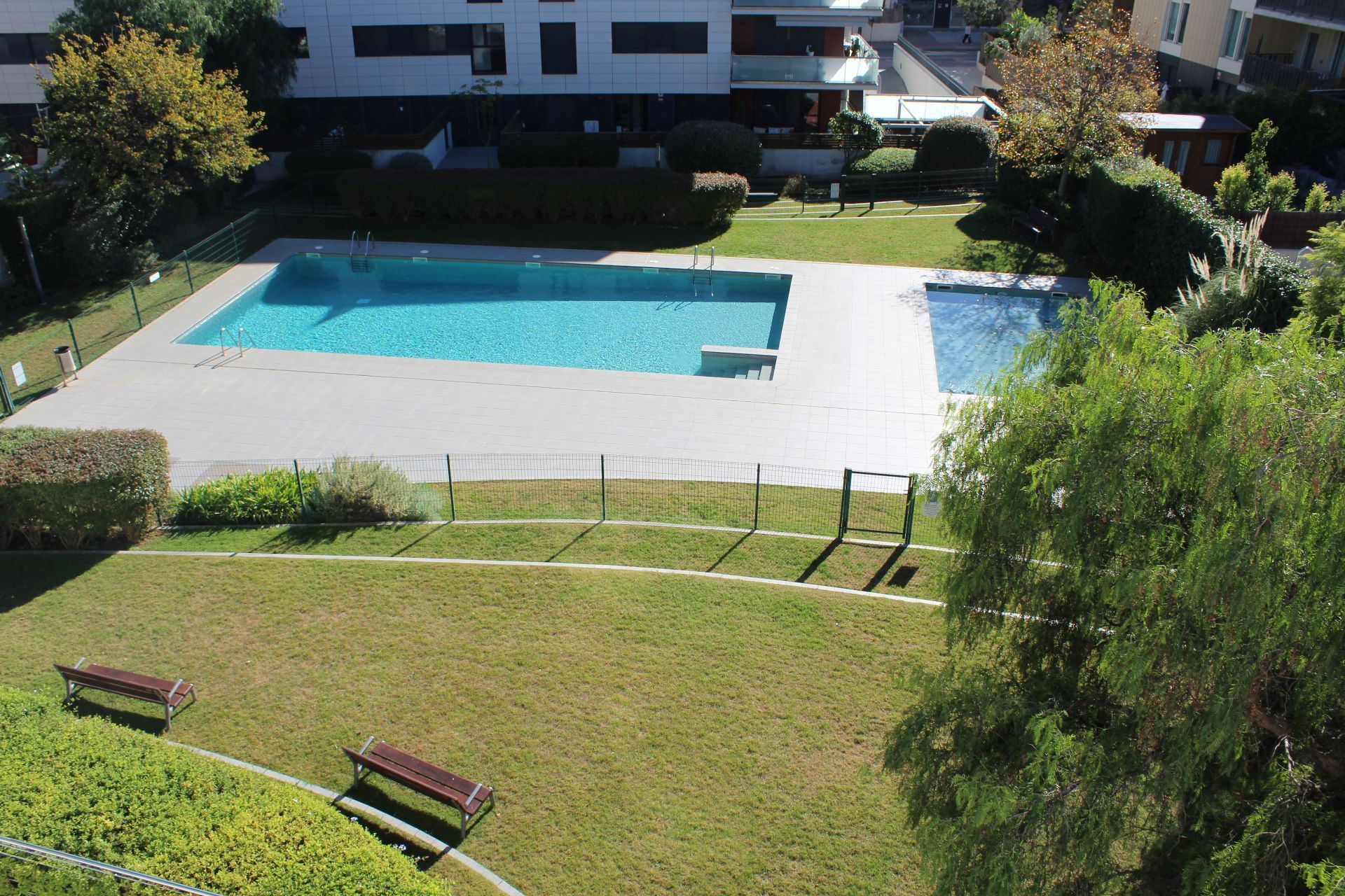 Swimming pool of Apartment for sale in Sitges  with Air Conditioner, Heating and Storage room