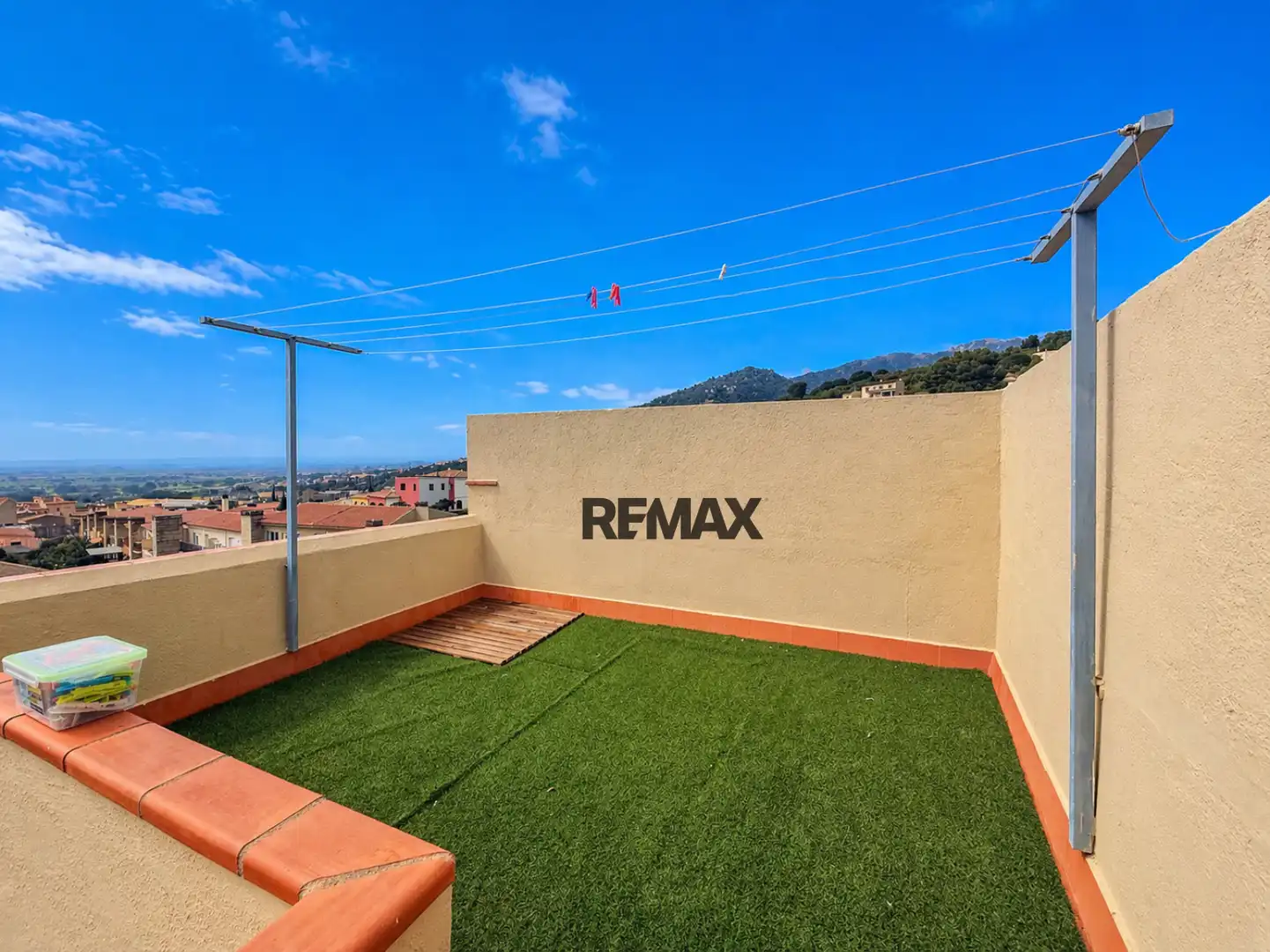 Terrace of Flat for sale in Palau-saverdera  with Air Conditioner, Heating and Parquet flooring