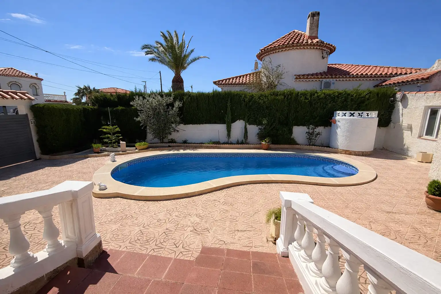 Piscina de Casa o chalet en venta en Mont-roig del Camp con Aire acondicionado, Calefacción y Jardín privado
