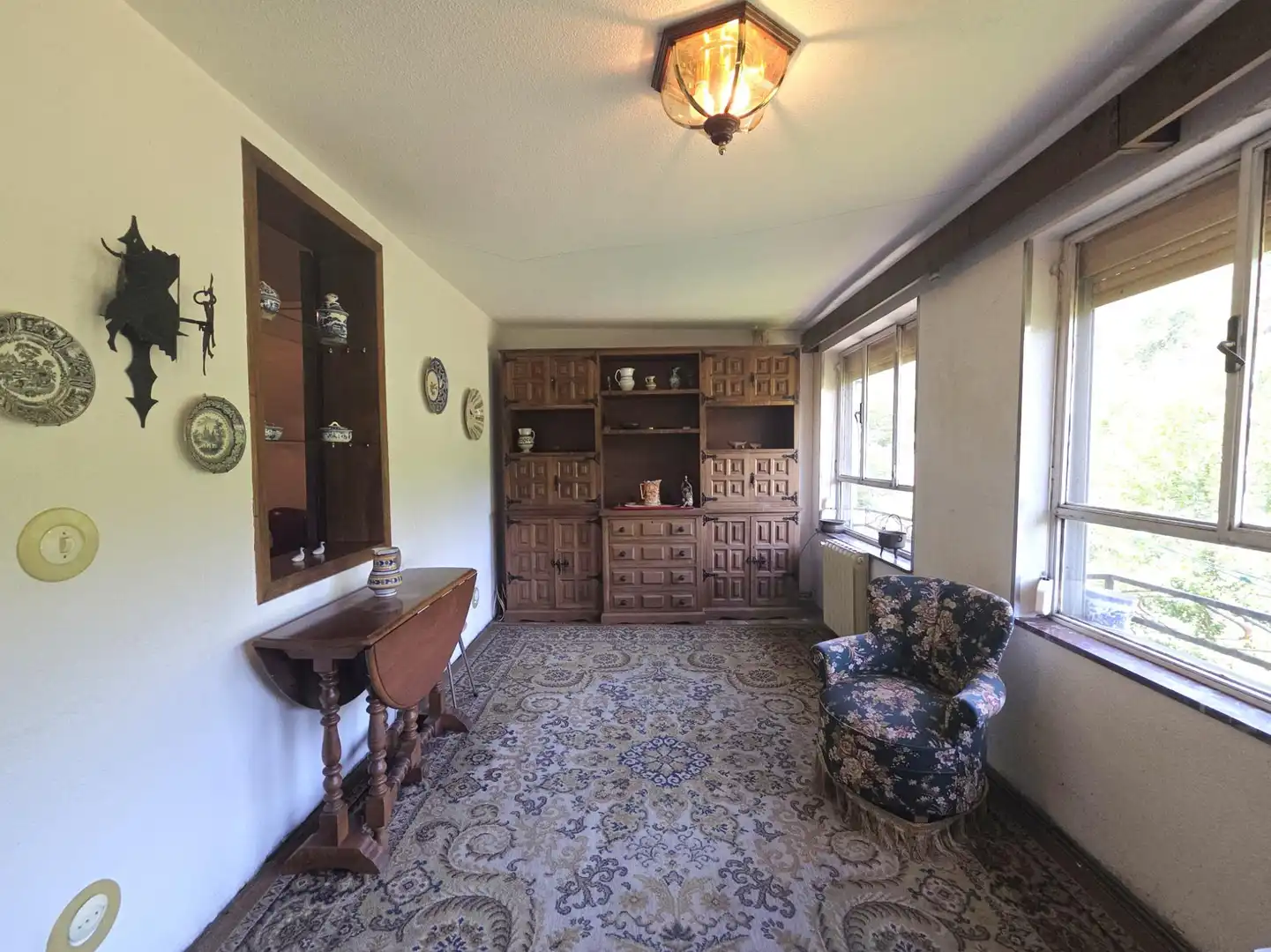 Sala de estar de Ático en venta en Teverga con Amueblado y Balcón