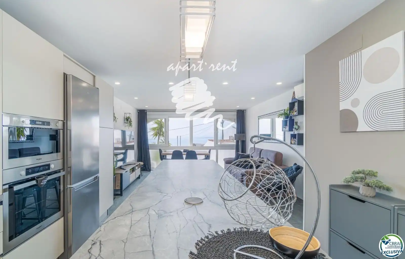 Sala de estar de Casa o chalet en venta en Roses con Aire acondicionado, Calefacción y Terraza