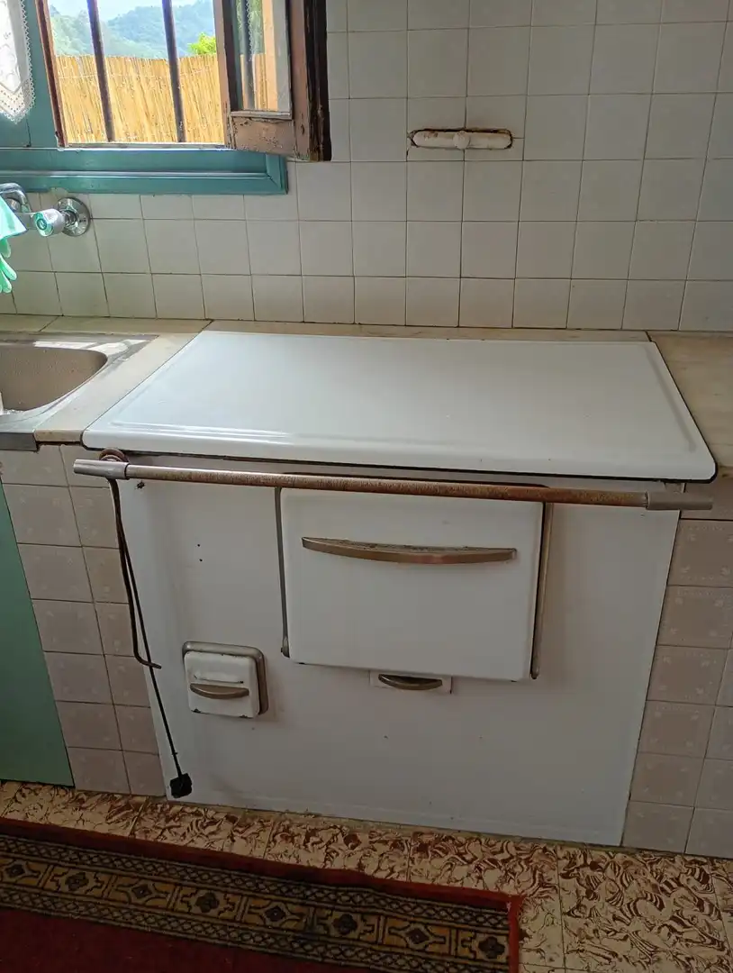 Cocina de Casa adosada en venta en Pravia con Calefacción, Terraza y Trastero