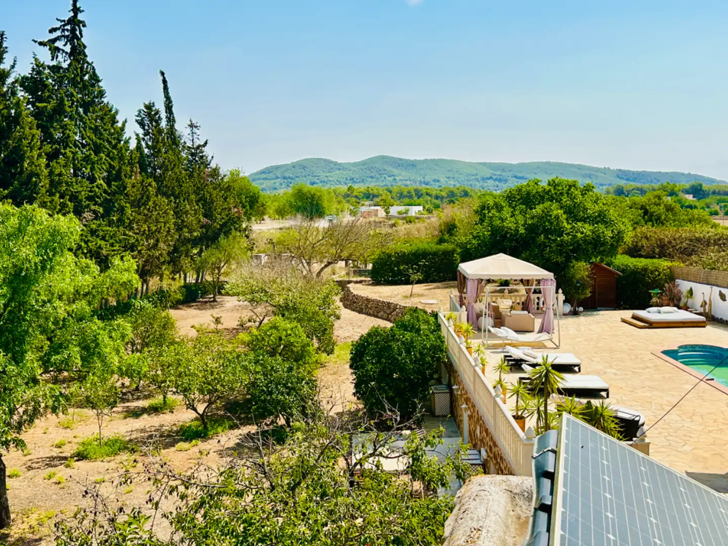 Jardín de Casa o chalet en venta en Sant Joan de Labritja con Aire acondicionado, Calefacción y Jardín privado