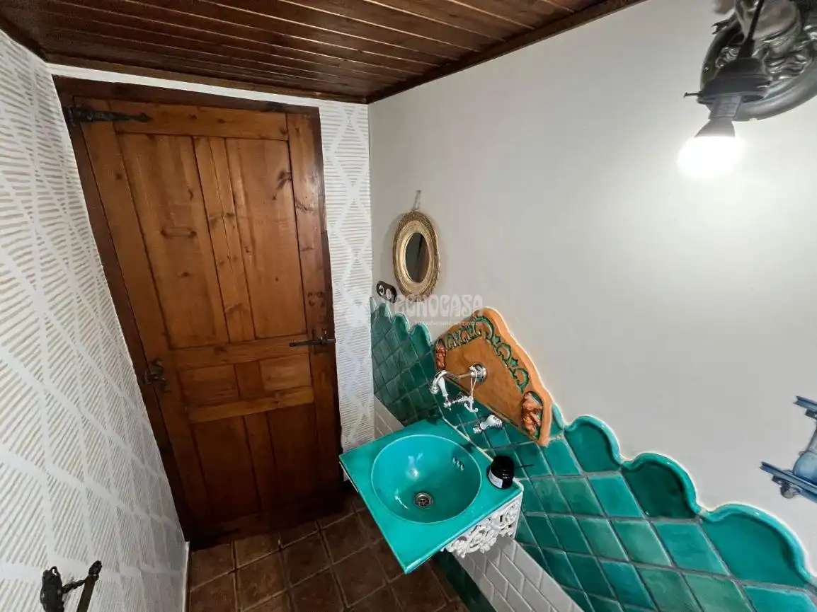 Baño de Casa adosada en venta en Villamayor de Gállego con Aire acondicionado y Terraza