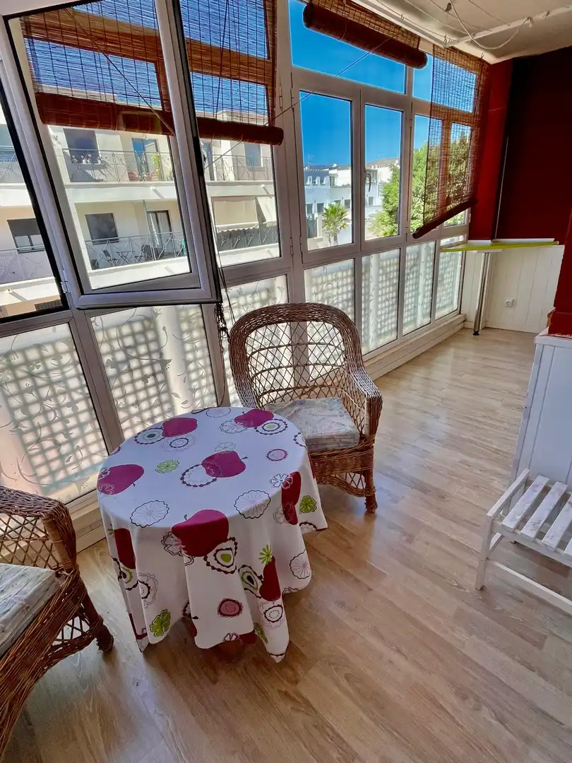 Terraza de Piso de alquiler en Roquetas de Mar con Aire acondicionado, Calefacción y Terraza