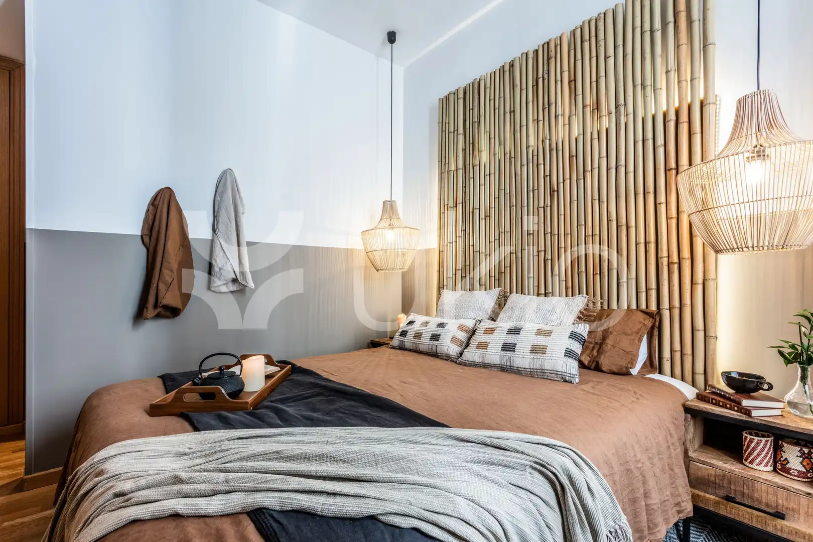 Habitación de Apartamento de alquiler en Madrid con Aire acondicionado, Calefacción y Amueblado