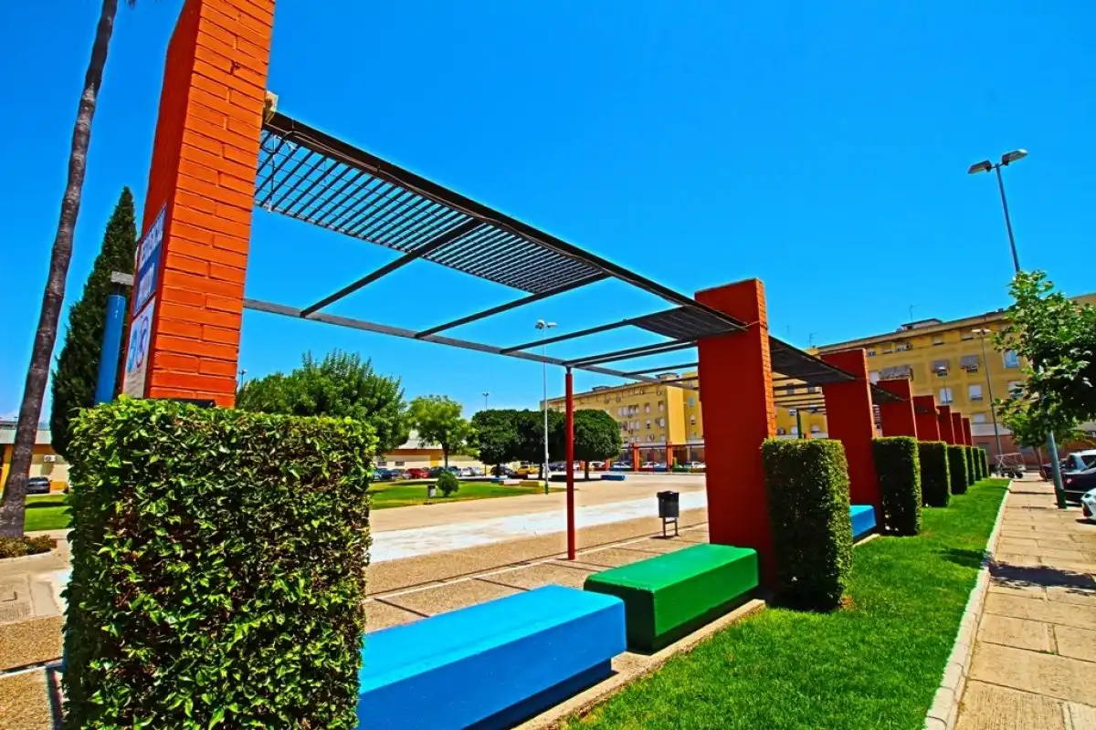 Exterior view of Flat for rent in Jerez de la Frontera  with Air Conditioner and Furnished