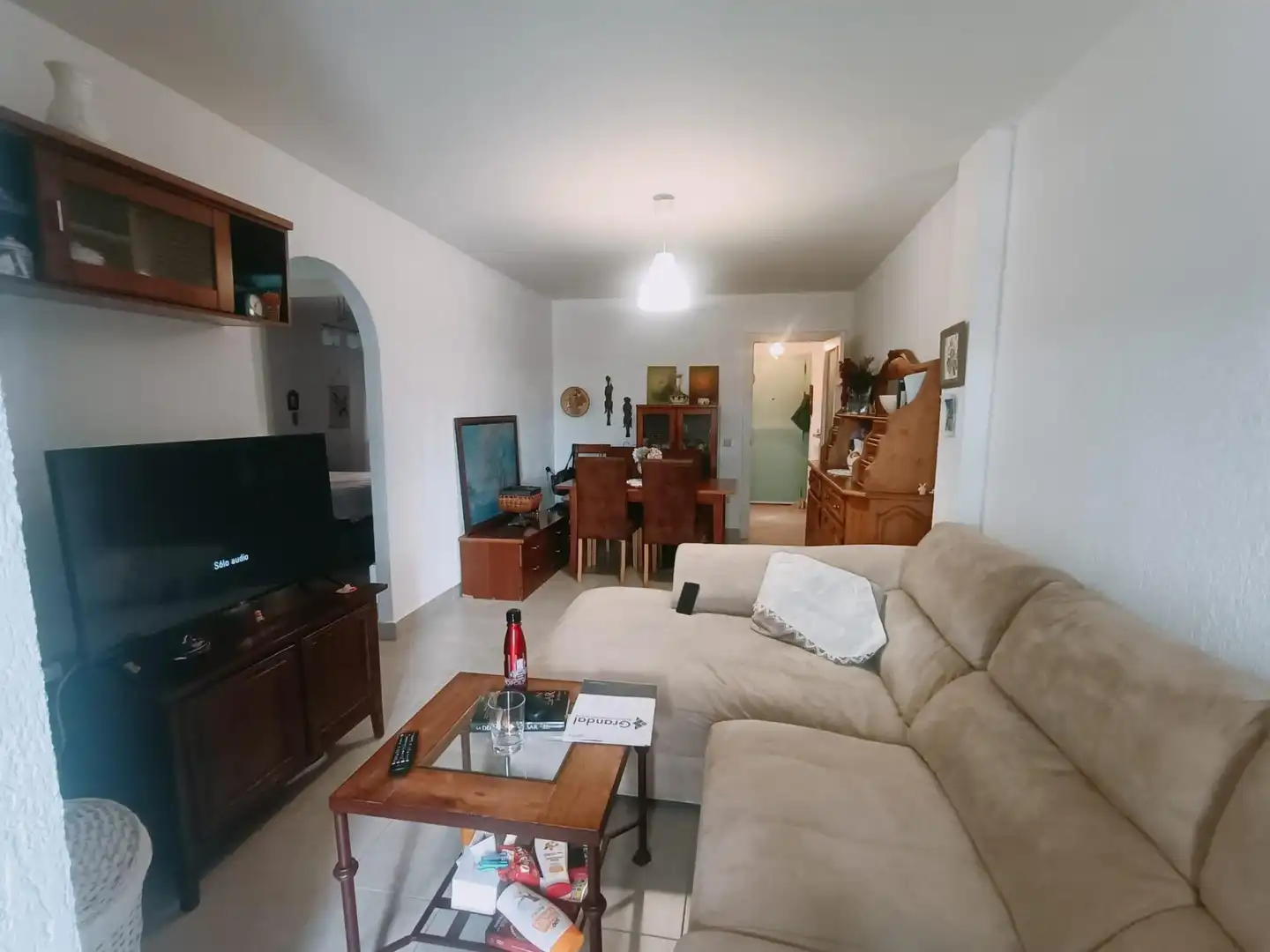 Sala de estar de Piso en venta en Chiclana de la Frontera con Terraza