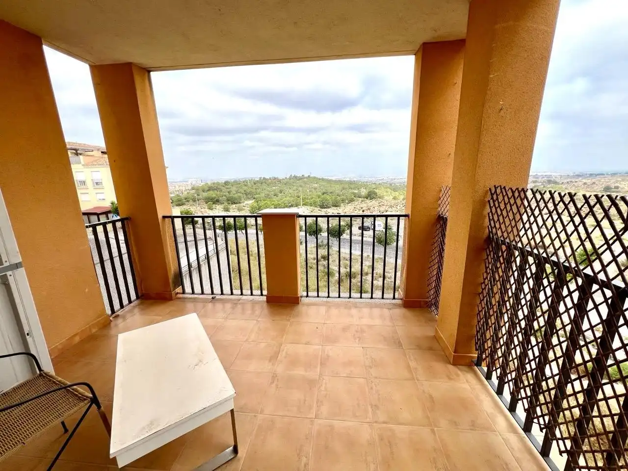 Terraza de Piso de alquiler en Molina de Segura con Terraza, Amueblado y Piscina comunitaria
