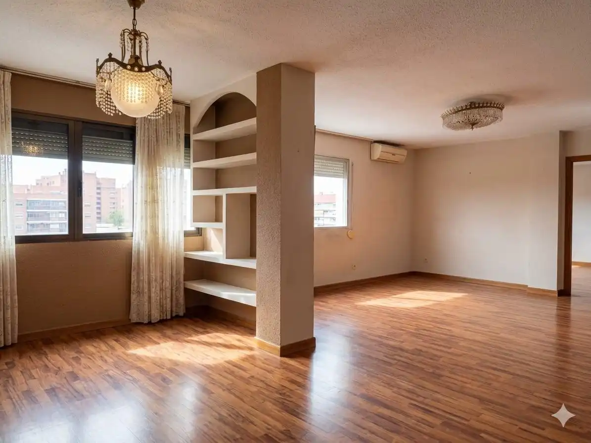 Wohnzimmer von Wohnung zum Verkauf in  Valencia Capital