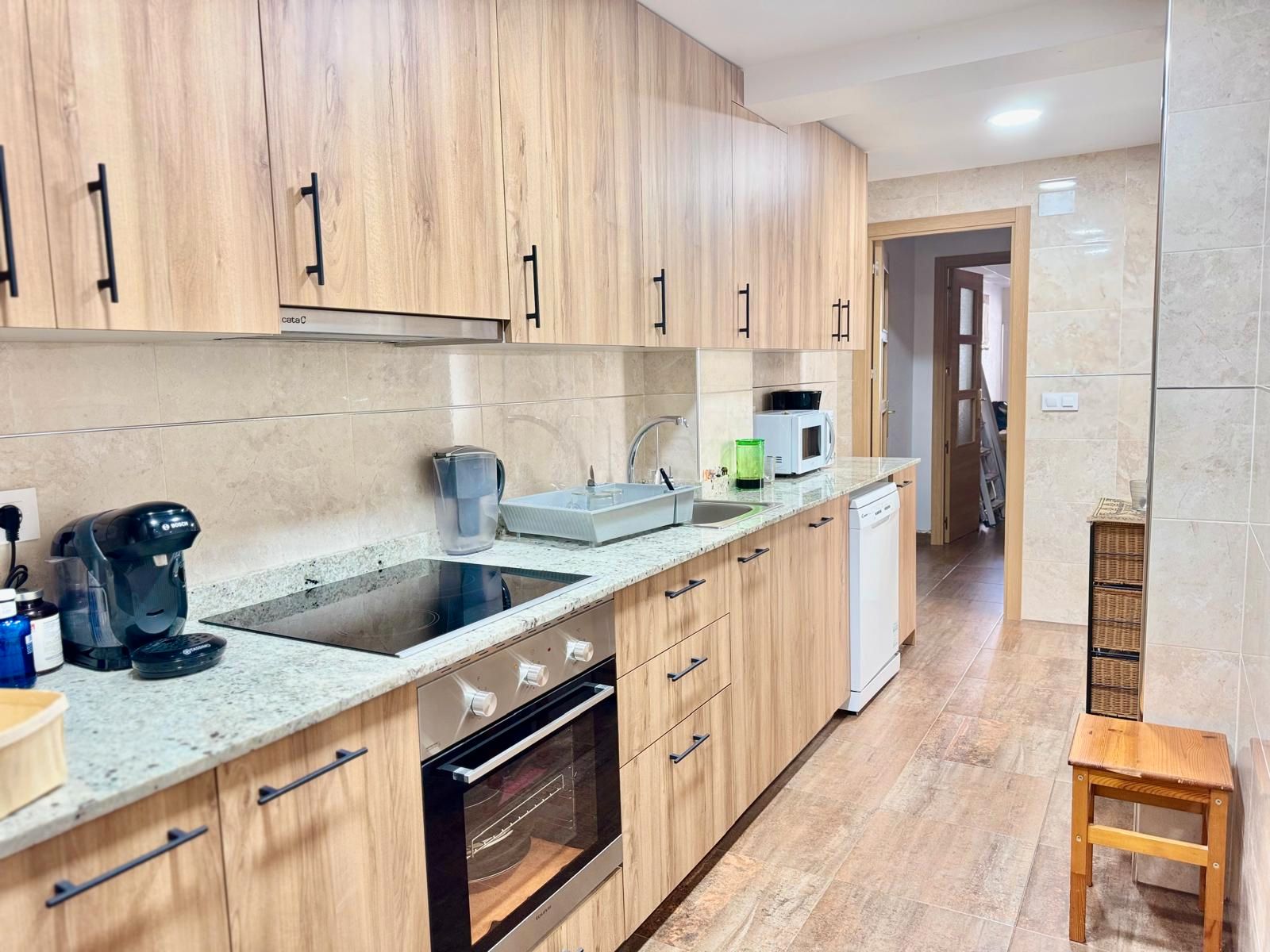 Kitchen of Flat for sale in Alicante / Alacant  with Air Conditioner, Terrace and Furnished