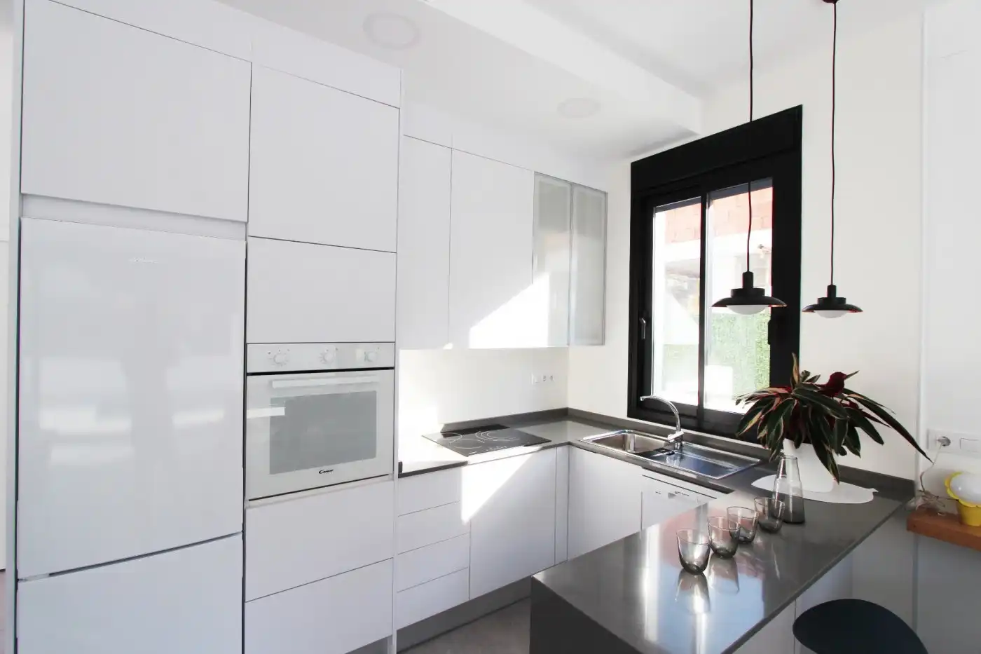 Cocina de Casa o chalet en venta en Pilar de la Horadada con Aire acondicionado, Calefacción y Jardín privado