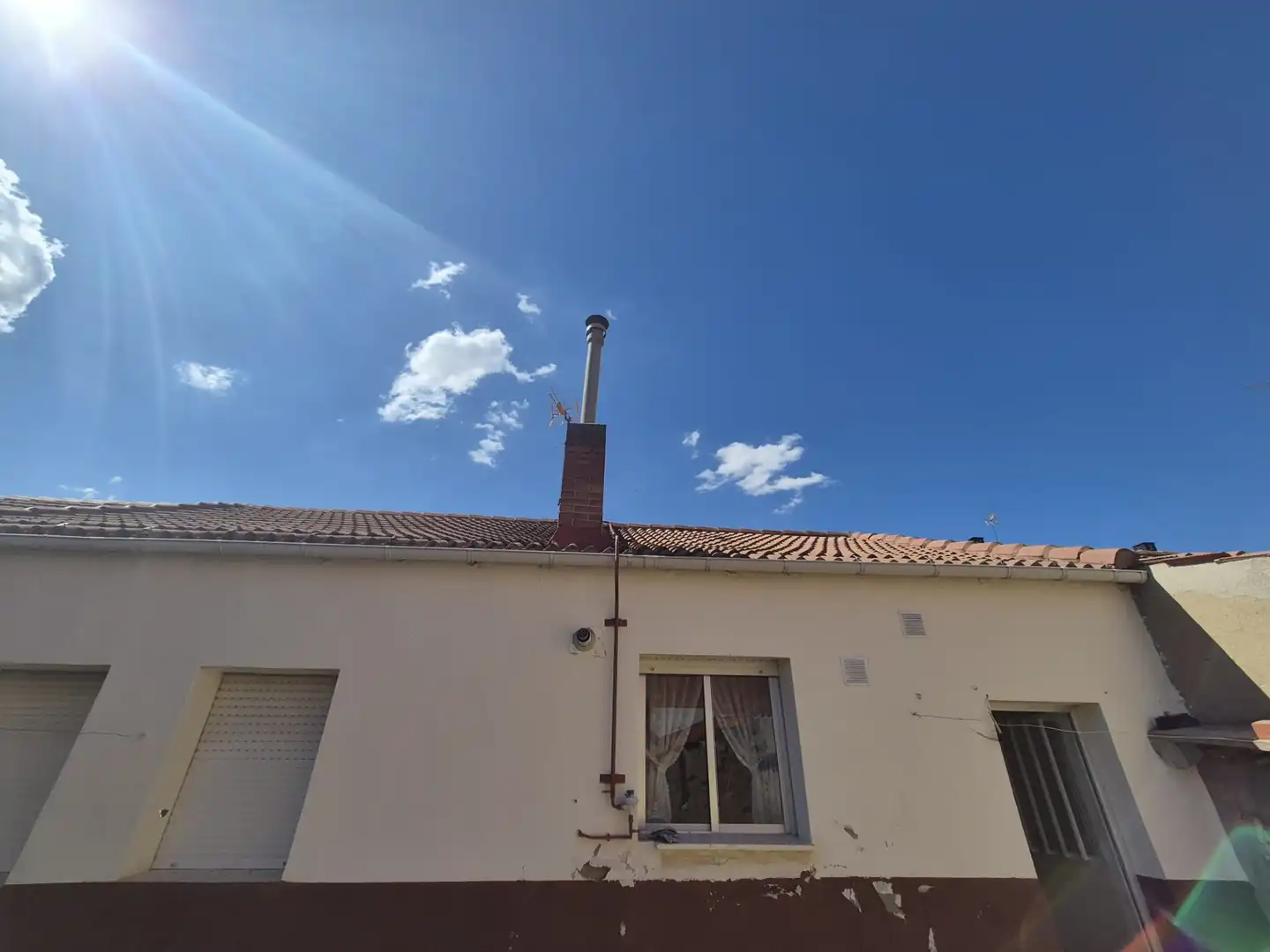 Exterior view of Houses for sale in Palencia  with Private garden and Furnished