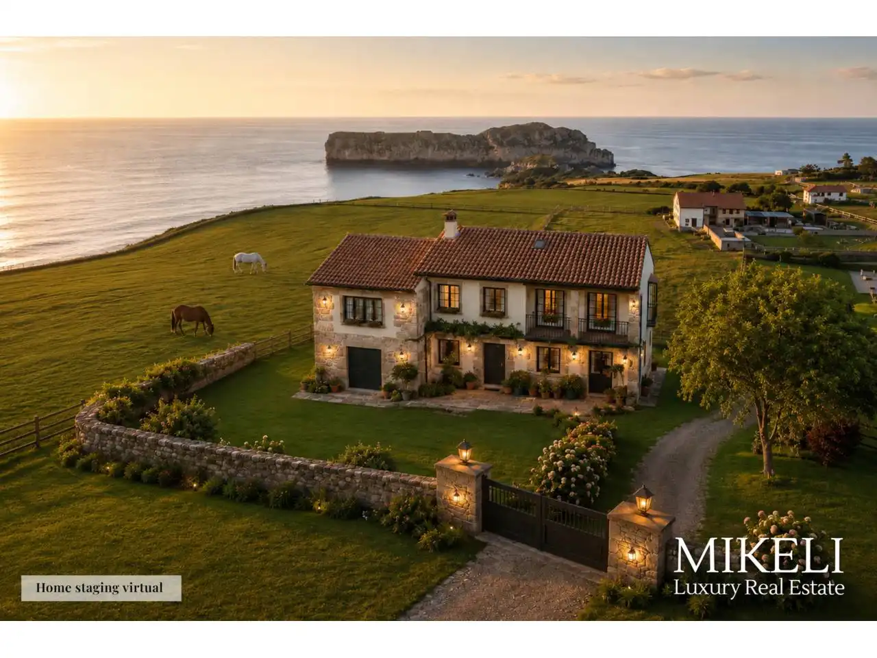 Exterior view of Houses for sale in Miengo  with Heating, Private garden and Terrace