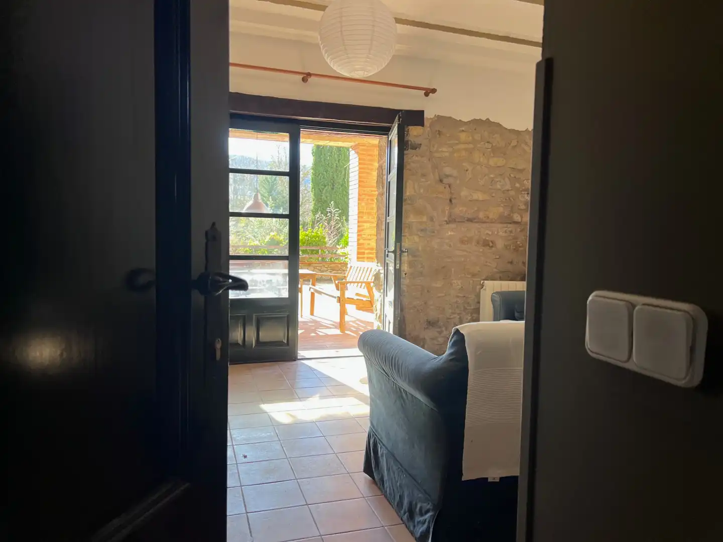Finca rústica en venda en Mieres (Girona) amb Aire condicionat, Jardí privat i Parquet