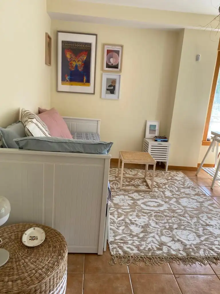 Schlafzimmer von Erdgeschoss zur Miete in Cedeira mit Schwimmbad und Möbliert