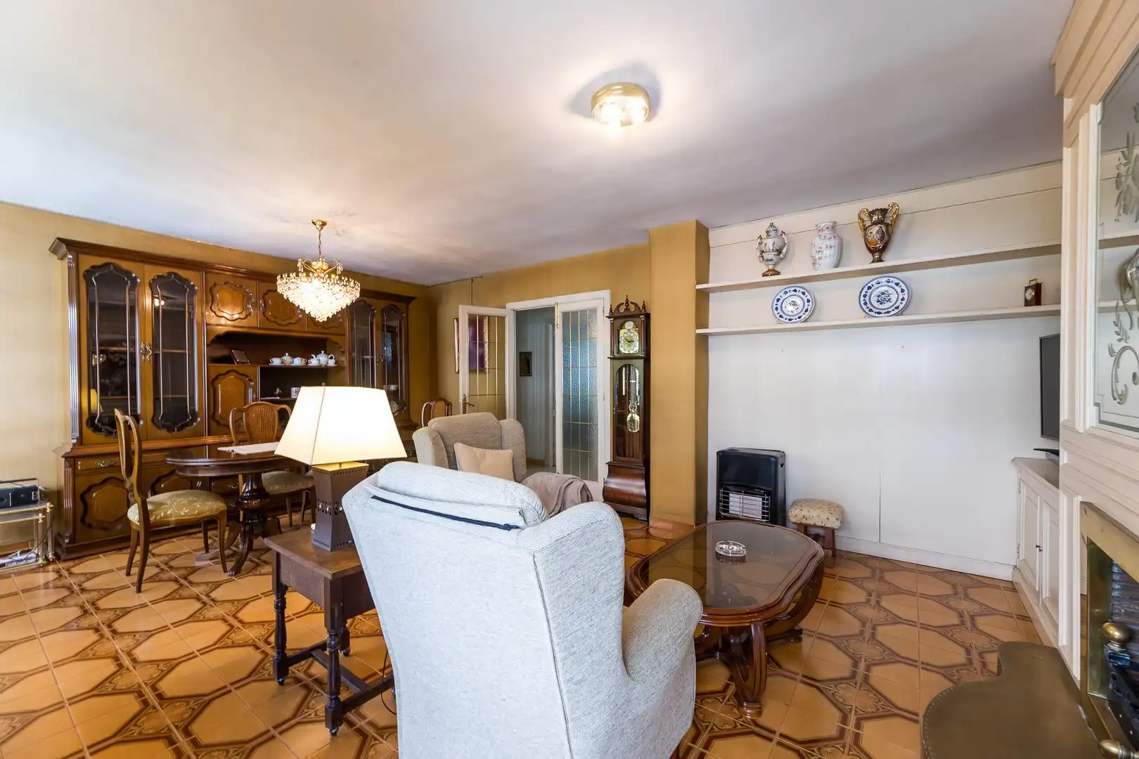 Sala de estar de Piso en venta en  Palma de Mallorca con Aire acondicionado, Calefacción y Terraza