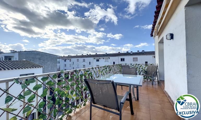 Terrassa de Apartament en venda en Empuriabrava