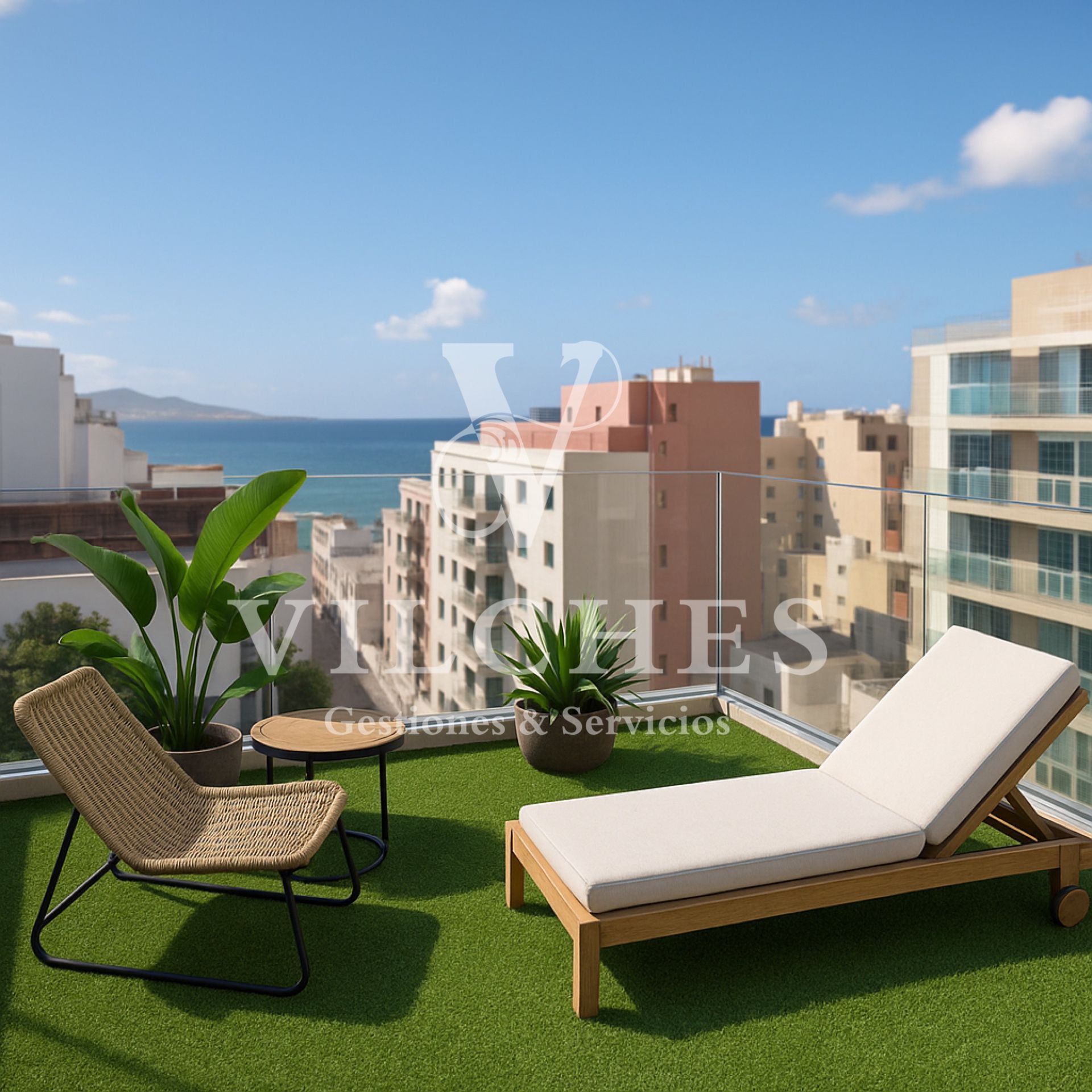 Ático en venta en Calle Alfredo L Jones, Santa Catalina - Canteras, Isleta - Puerto - Guanarteme