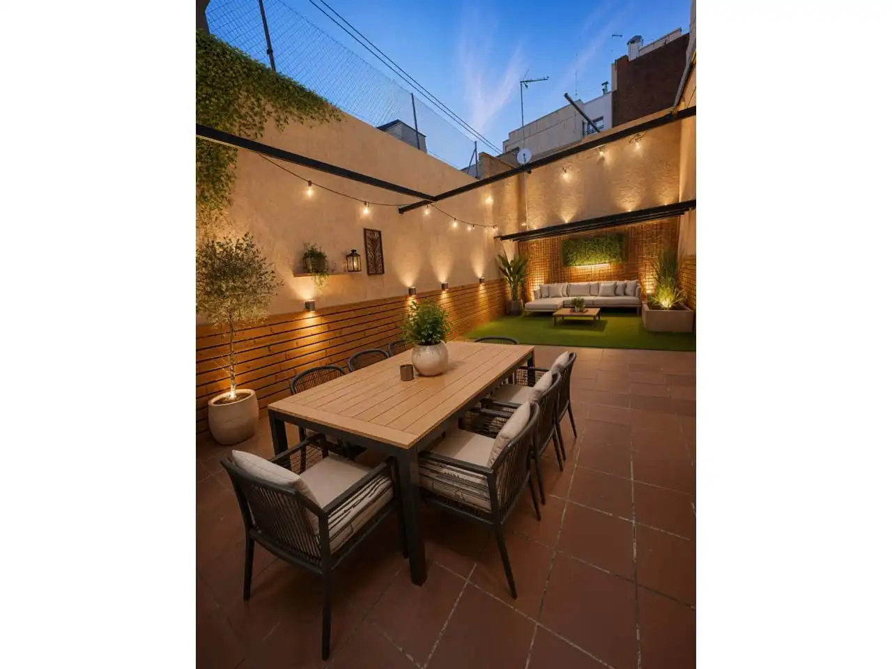 Terraza de Casa o chalet de alquiler en Sant Boi de Llobregat con Aire acondicionado, Calefacción y Jardín privado