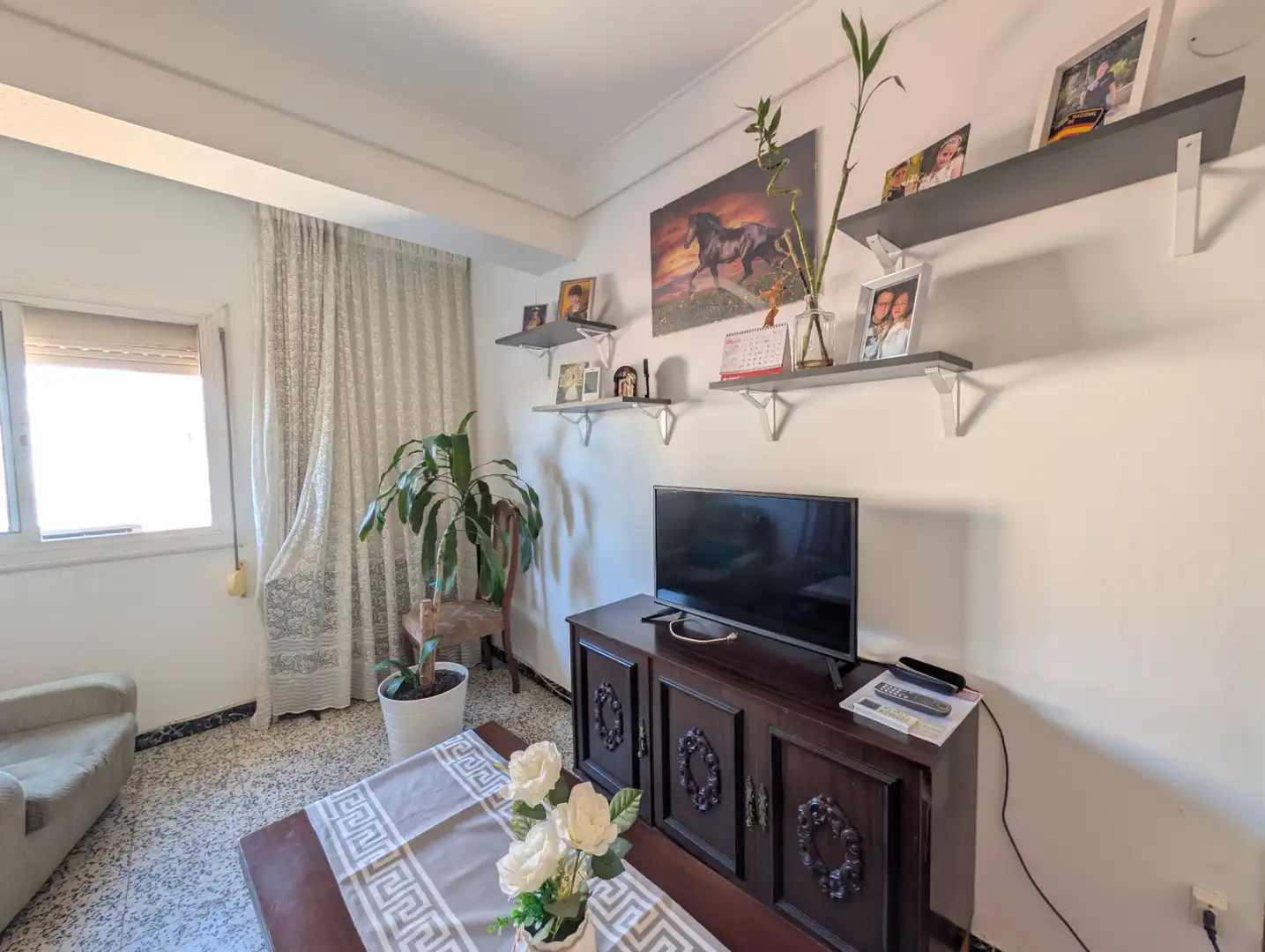 Sala d'estar de Pis en venda en Zaragoza amb Aire condicionat, Calefacció i Terrassa
