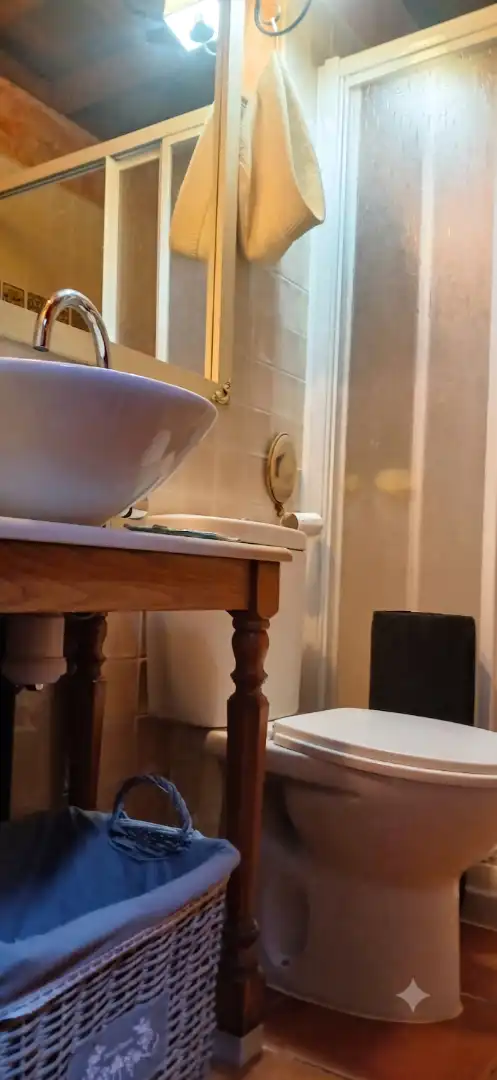 Baño de Casa o chalet en venta en Muros con Amueblado