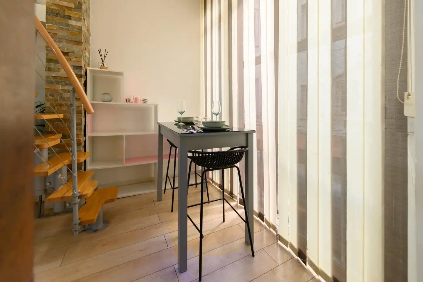 Terrasse von Maisonette zur Miete in Madrid mit Klimaanlage, Möbliert und Internet
