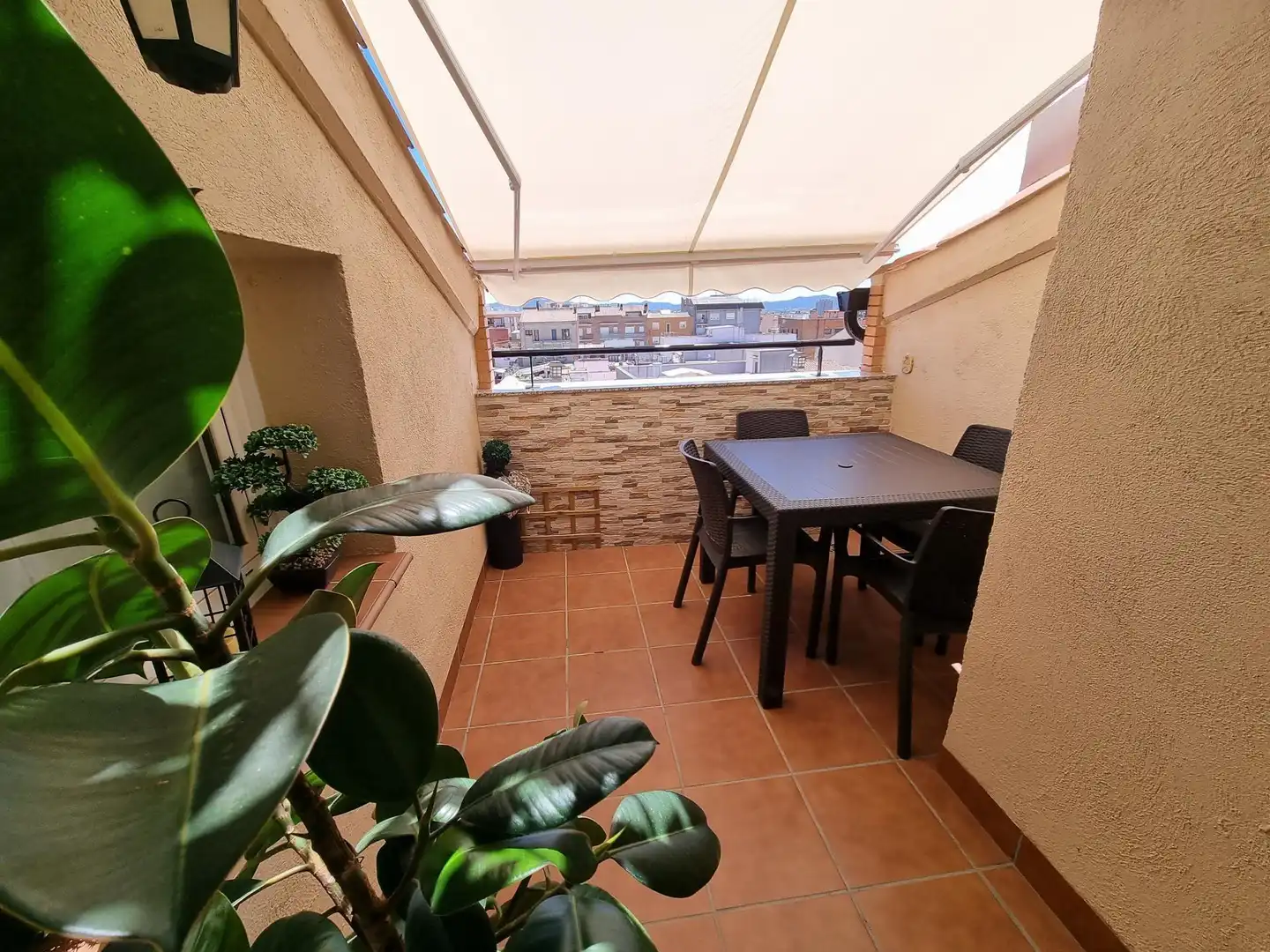 Terrasse von Dachboden zum Verkauf in Sabadell mit Terrasse, Möbliert und Alarm