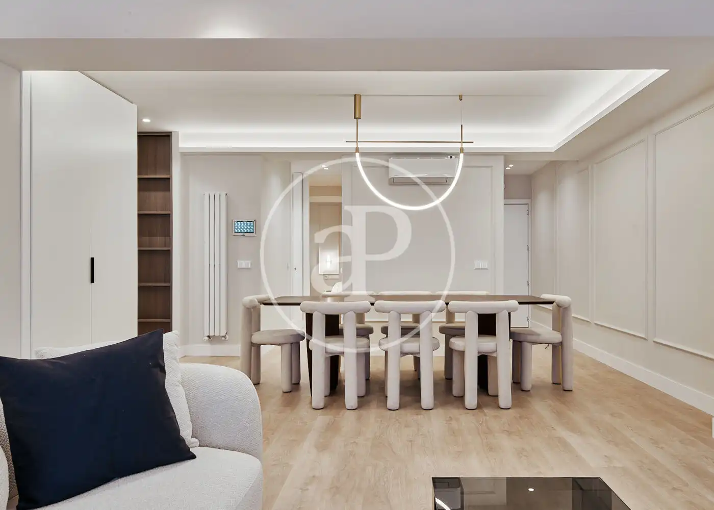 Dining room of Flat for sale in Madrid  with Air Conditioner, Heating and Furnished