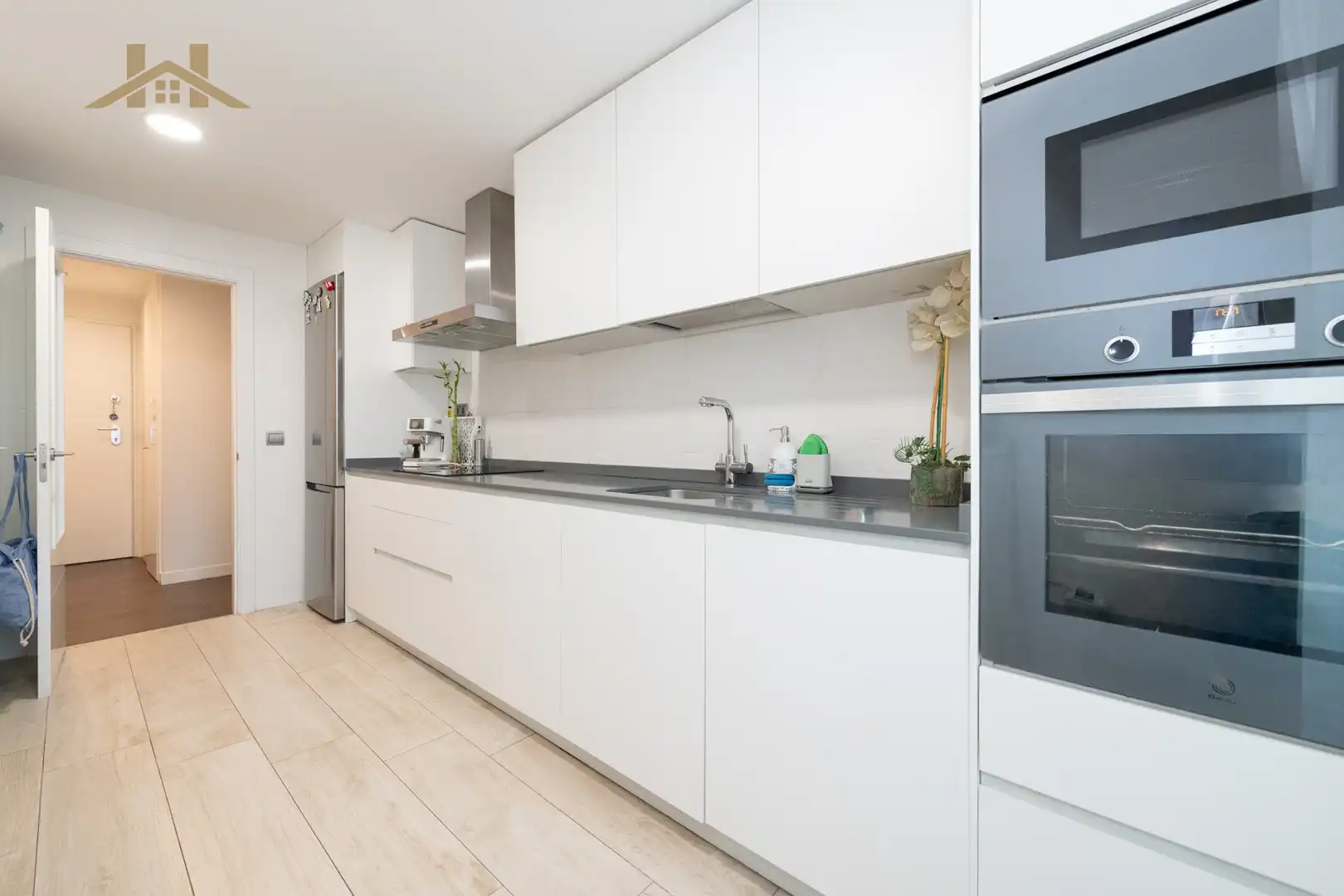 Küche von Wohnung zum Verkauf in Pinto mit Klimaanlage, Heizung und Terrasse