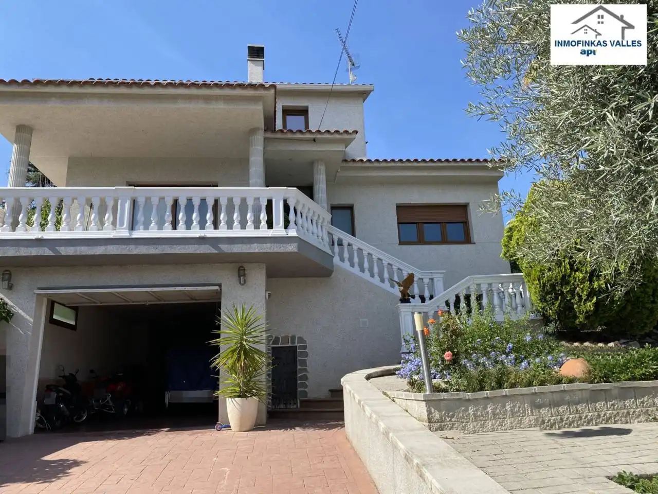 Vista exterior de Casa o chalet en venta en Lliçà de Vall con Aire acondicionado, Calefacción y Jardín privado