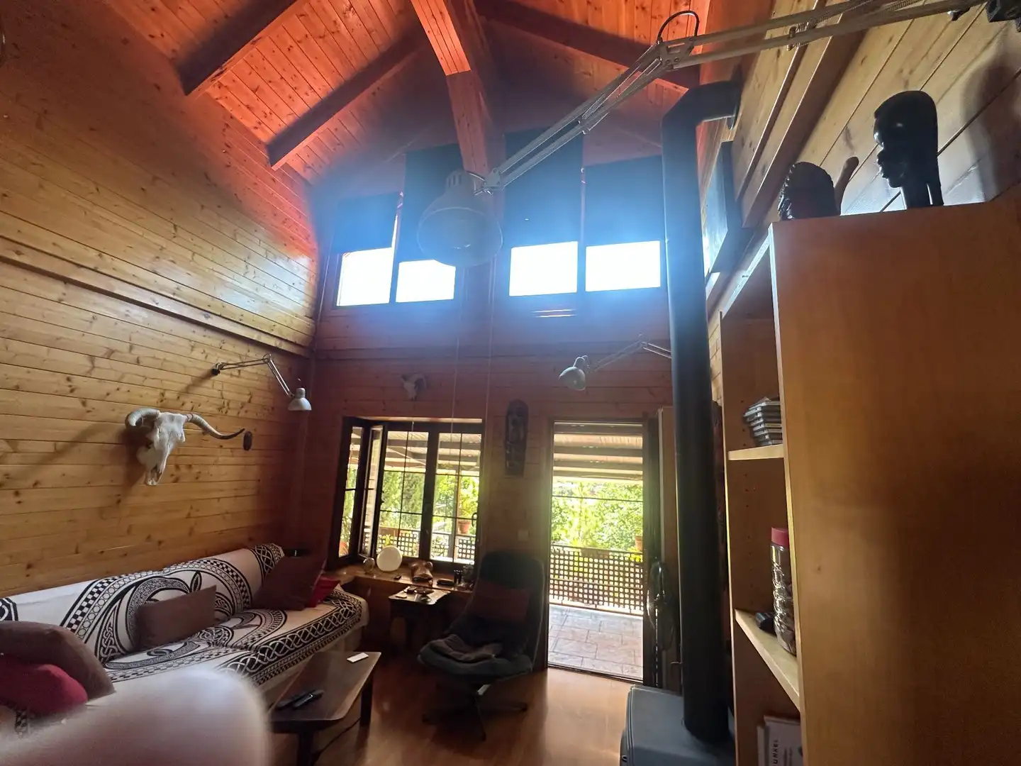 Sala de estar de Casa o chalet en venta en Santa Maria de Palautordera con Calefacción, Jardín privado y Trastero
