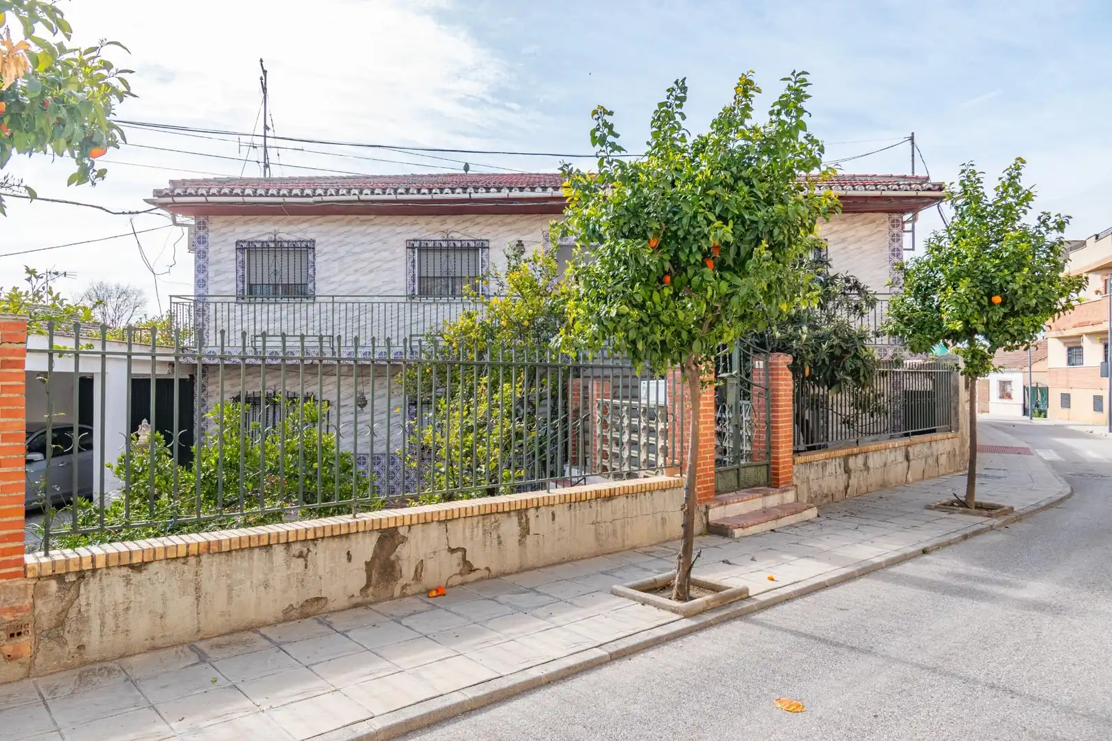 Vista exterior de Casa o chalet en venta en Vegas del Genil con Calefacción, Jardín privado y Terraza